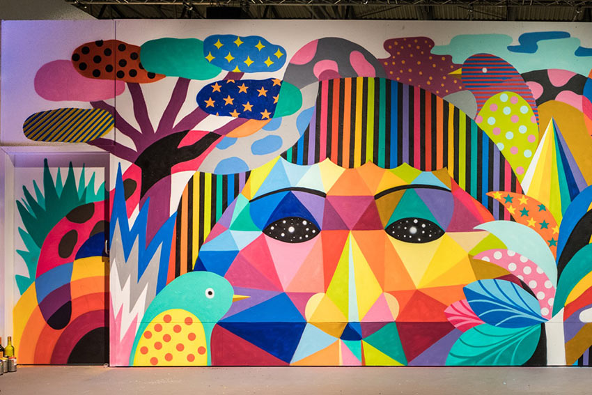 Streets of color. OKUDA & 3TTMAN. Stockholm.